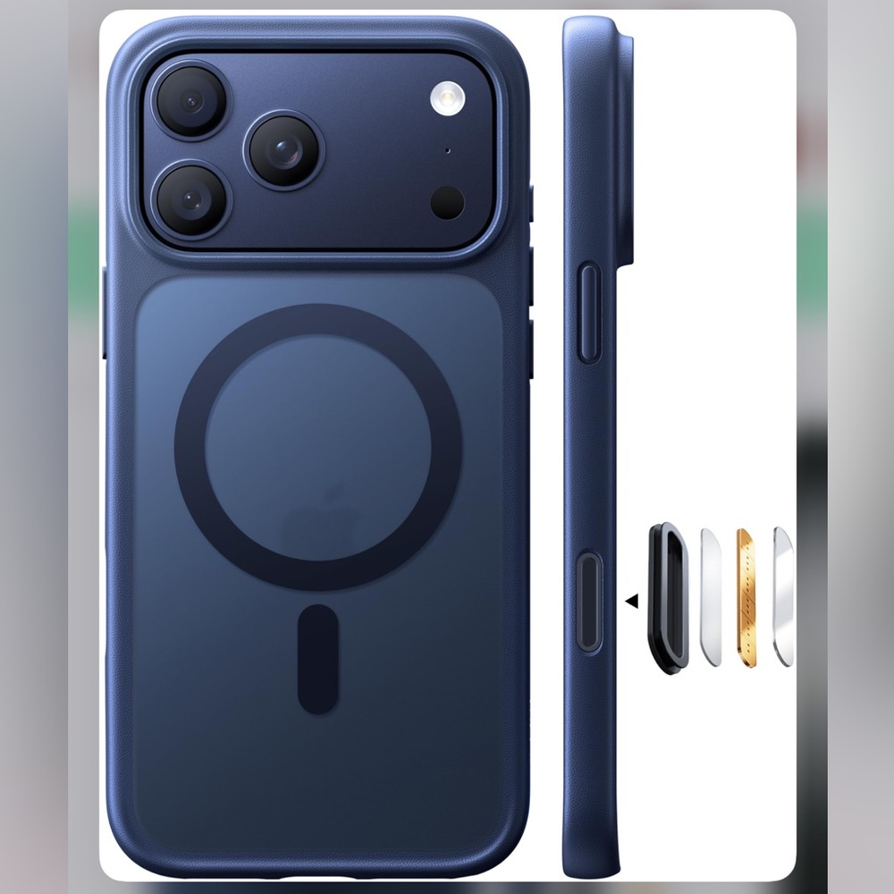 iPhone 17 PRO Case MAGSAFE Compatible DEEP BLUE